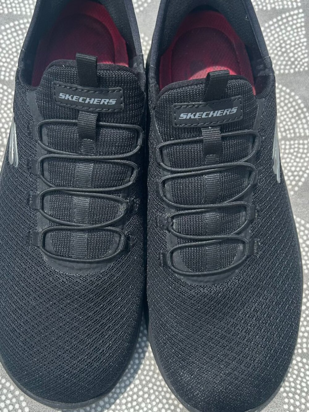 Skechers Work Slip Resistant Black Sneakers Women’s 8.5